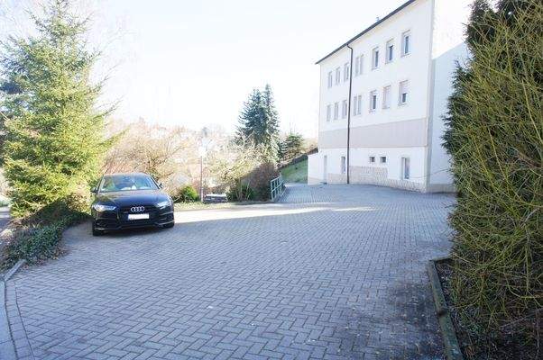 Zufahrt zum Grundstück