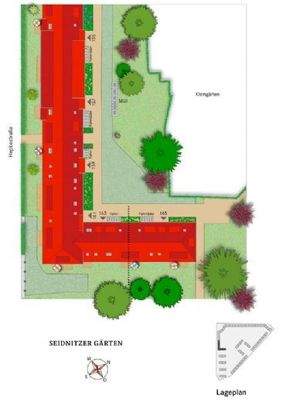 Freiflächen- und Lageplan