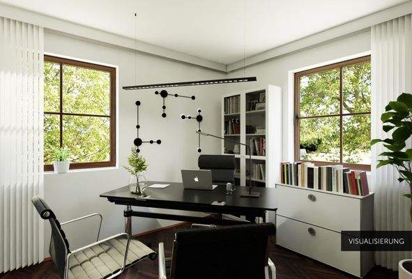 Visualisierung Büro 