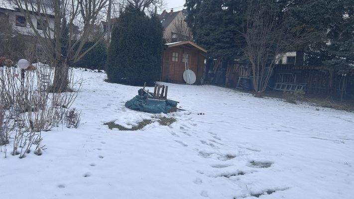 vorhandener Schuppen