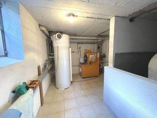 Heizkeller mit WW-Wärmepumpe