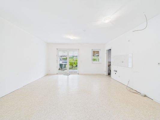 Wohnbereich mit offener Küche