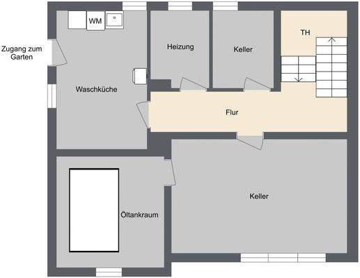 Grundriss Untergeschoss