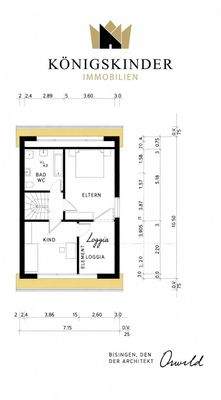 Grundriss, Dachgeschoss