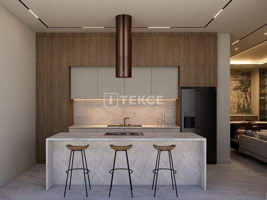 Detached Sea and Nature View Villa with Pool in Alanya Bektaş