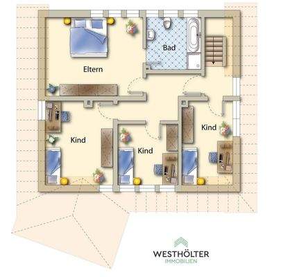 Grundriss Obergeschoss