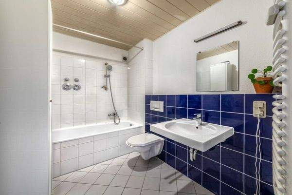 Innenliegendes Wannenbad