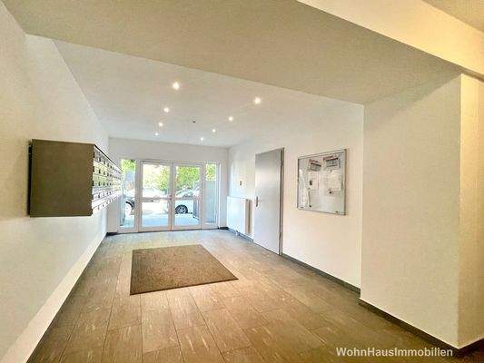 Der Eingangsbereich des Hauses