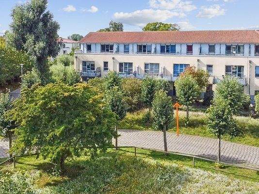 Blick zur Morgenterrasse