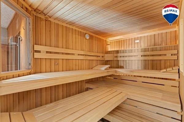 Gartengeschoss Sauna