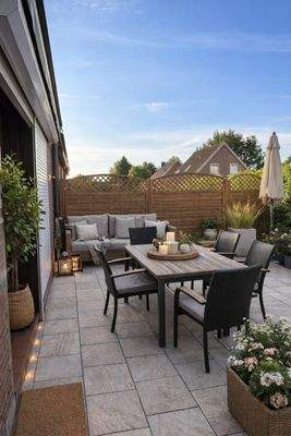 Terrasse Einrichtungsbeispiel