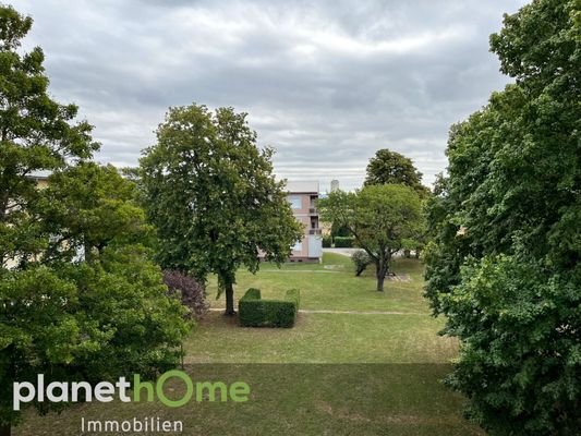 Ausblick Balkon