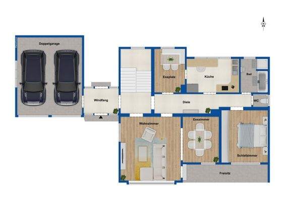 Grundriss - Erdgeschoss