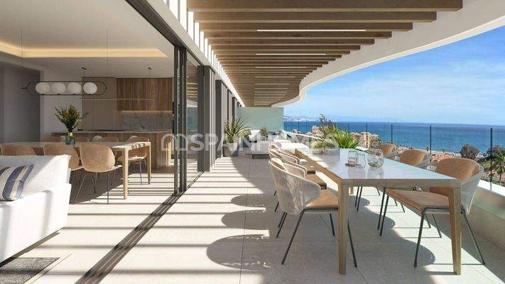 Spacious Apartments with Unique Sea Views in Mijas Costa