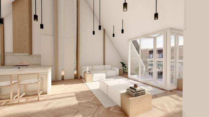 Visualisierung Wohn-Essbereich