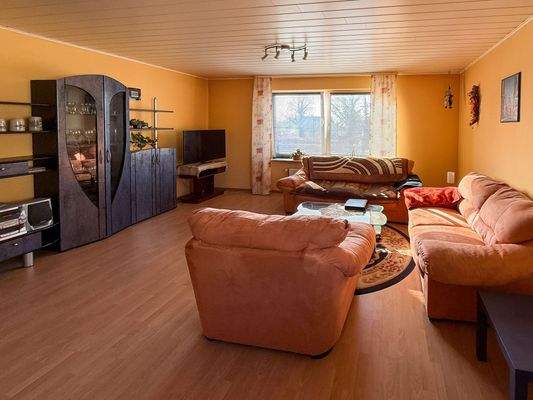 Wohnzimmer im Dachgeschoss