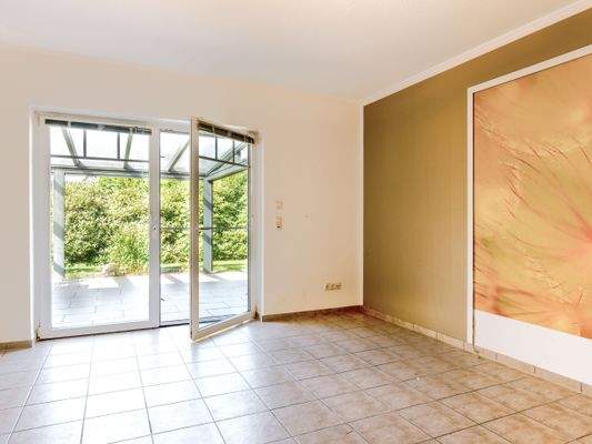 Zimmer mit Terrassenzugang