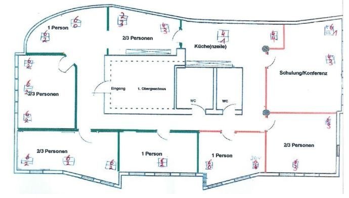 Grundriss, Stand 2022