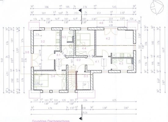 Grundriss DG Peenemünde H28A