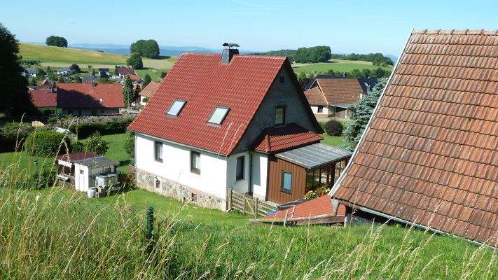 Blick zum  Tal