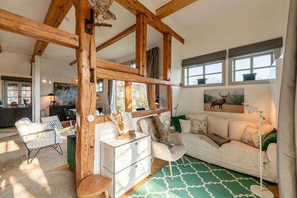 Lounge / Lesebereich Haupthaus