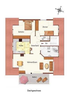 Grundrissplan-technisch bearbeitet