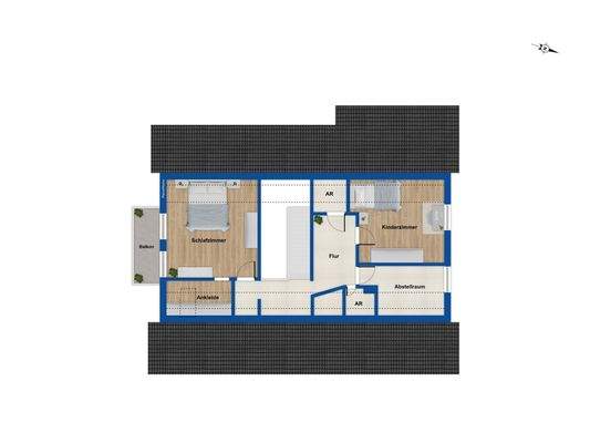 Grundriss Dachgeschoss