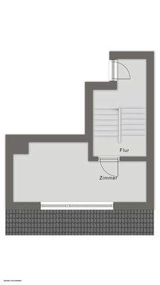 Grundriss Zwischenetage Obergeschoss - Dachgeschoss