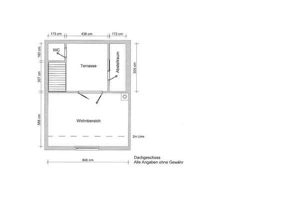 Grundriss Dachgeschoss