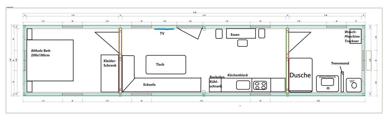 GRundriss My Alp Chalet-40qm