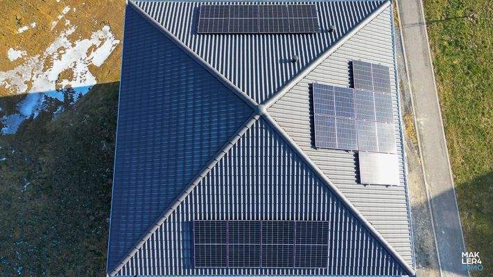 Photovoltaikanlage auf dem Dach