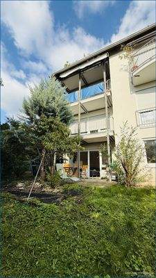 Rückansicht Wohngebäude