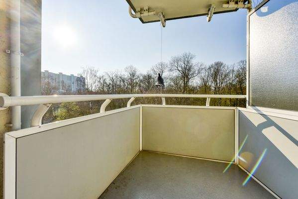 Balkon nach Süd-Westen