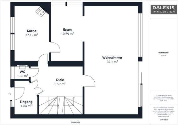 Grundriss Erdgeschoss