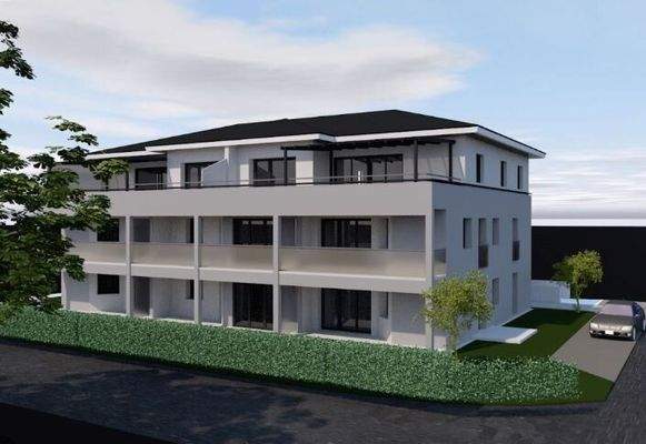 Mehrfamilienhaus Visualisierung 