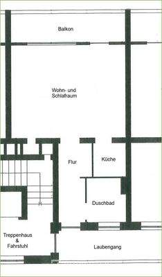 Grundriss Wohnung