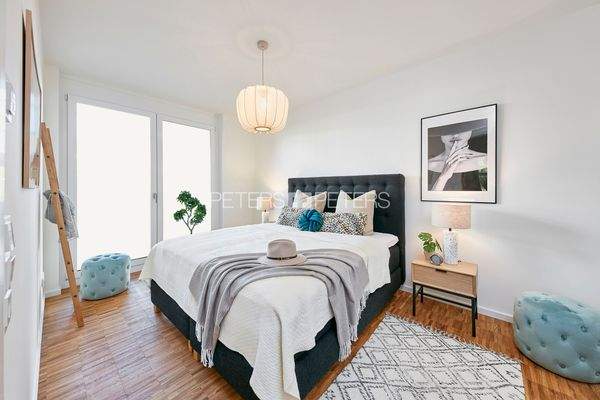 Schlafen (Musterwohnung)