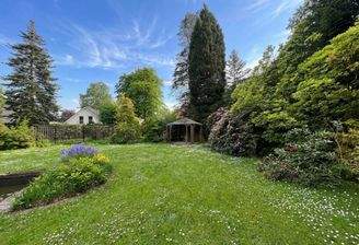 Blick auf das Grundstück