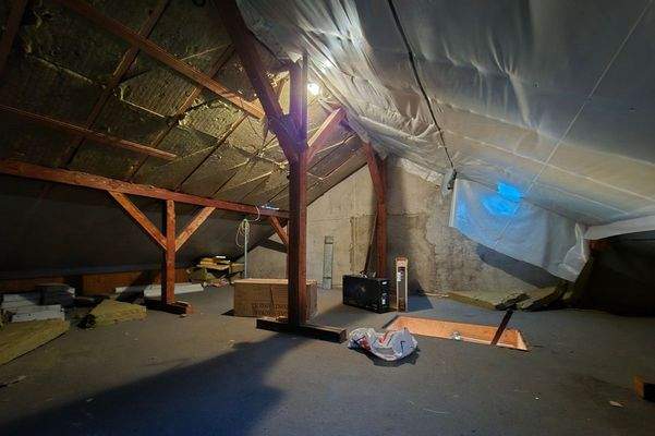 Dachboden als Wohnraumreserve