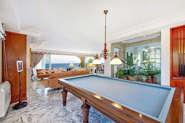 Cala Vinyes Mallorca Villa zum Verkauf Spielsaloon 90370