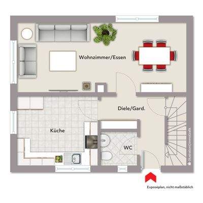 Grundriss Erdgeschoss