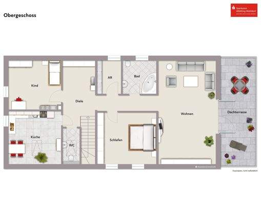 Grundriss Obergeschoss