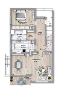 Grundriss Erdgeschoß