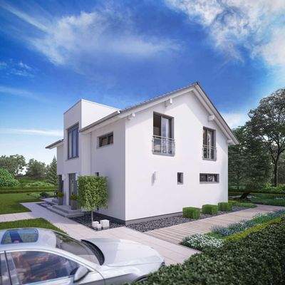 Ansicht Haus seitlich