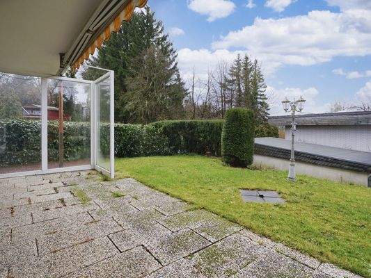 ...Terrassen- und Gartenzugang