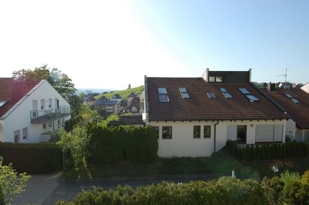 Ausblick vom Balkon