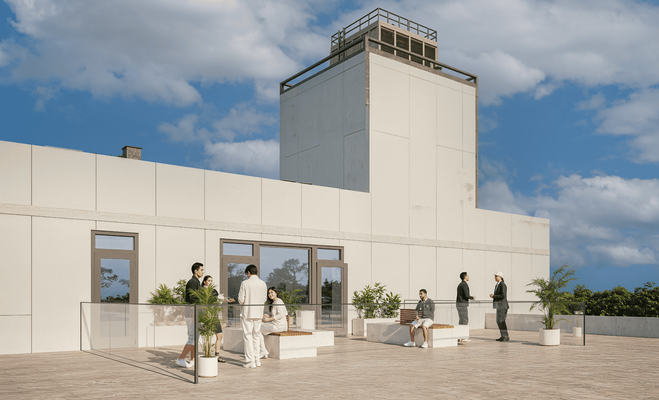 Ansicht Terasse Außen