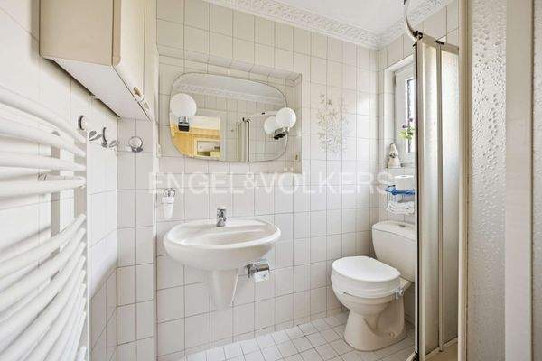 Duschbad im Erdgeschoss