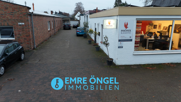 Ansicht Durchgang Bungalow