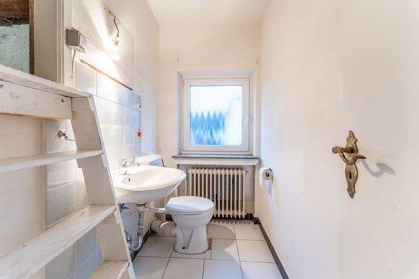 Obergeschoss Gäste-WC